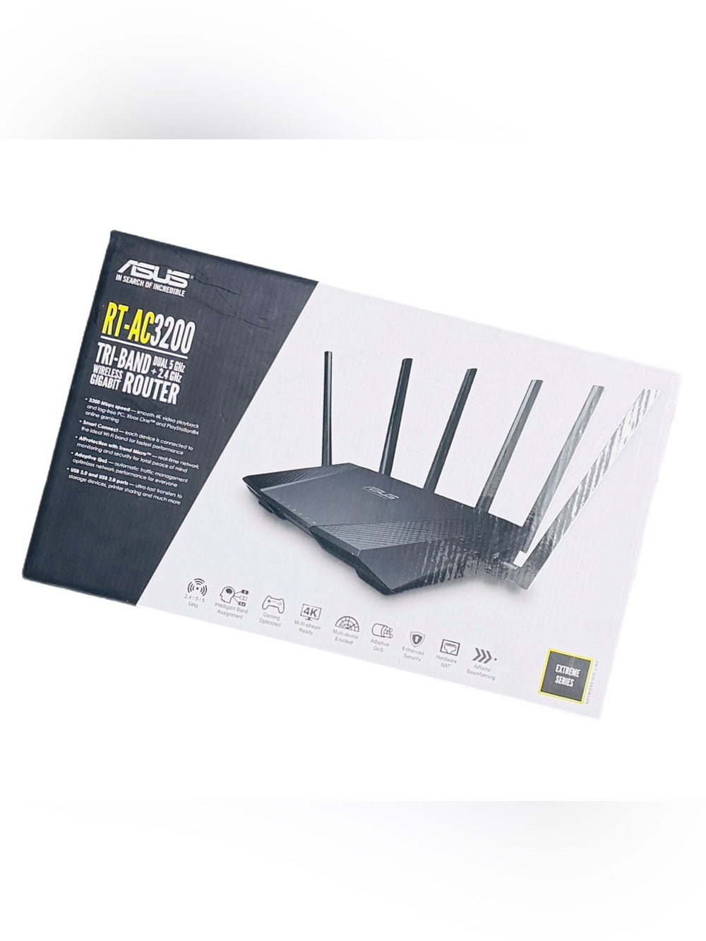 ASUS RT-AC3200 Tri-Band Wireless Gigabit Router Extreme Series